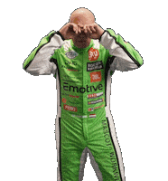 Dakar Rally Crying Sticker by Tim Coronel