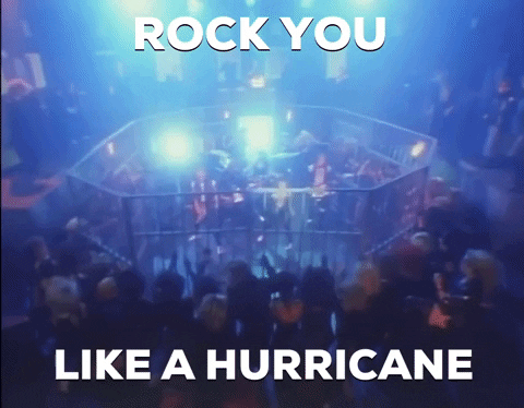 hannahmarierush rock you like a hurricane the scorpions rockyoulikeahurricane thescorpions GIF