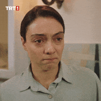 Sad Merve Dizdar GIF by TRT