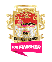 Marathon Finish Sticker by Smartfren