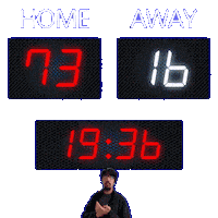 16 Away Sticker