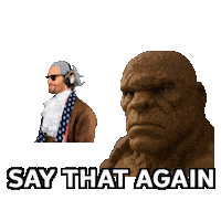 Come Again The Thing Sticker