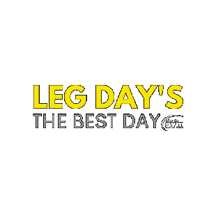 simplygym gym leg day leg workout lower body Sticker