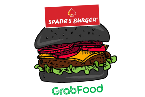Food Burger Sticker by GrabFoodMY