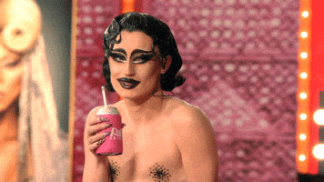 Sipping Drag Race GIF by RuPaul's Drag Race