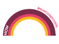 Rainbow Love Sticker by SuncoreFoods