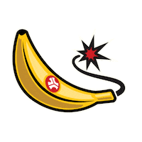power hour banana Sticker by Q-dance