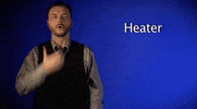 sign language heater GIF by Sign with Robert