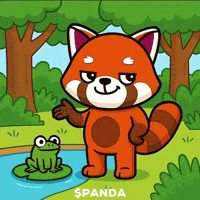 Red Panda Smile GIF by PandaMania