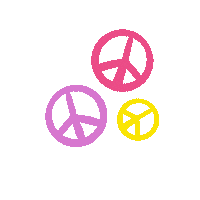 tista love art peace colors Sticker