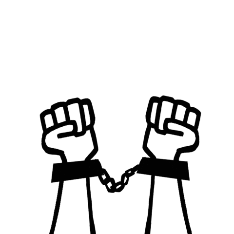 Black Lives Matter Race Sticker by INTO ACTION