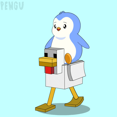Penguin Pet GIF by Pudgy Penguins
