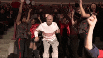 chicago bulls dancing GIF by NBA