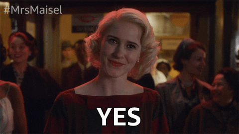 Mrs Maisel GIF by The Marvelous Mrs. Maisel