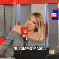 Anna Pettinelli GIF by RDS 100% Grandi Successi