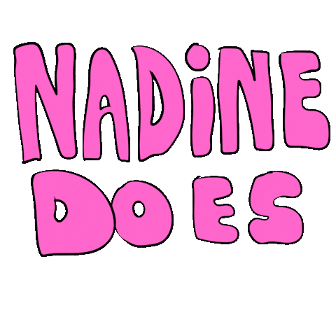 nadine does Sticker by deladeso