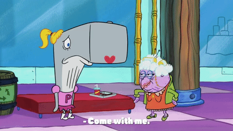 season 9 mall girl pearl GIF by SpongeBob SquarePants
