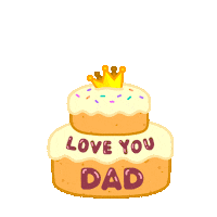 Happy Fathers Day Sticker by DINOSALLY