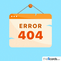 Connection Lost Oops GIF by TheEcards.com