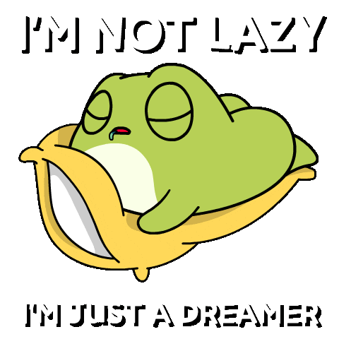 Bitcoin Sleeping Sticker by Ordinary Frends