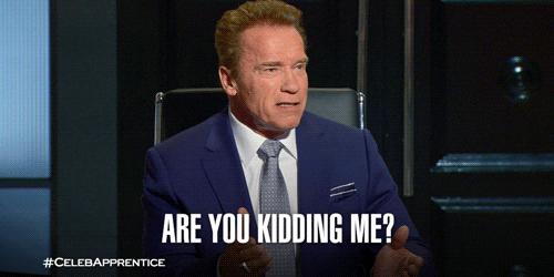 arnold schwarzenegger smh GIF by The New Celebrity Apprentice