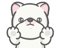 dog love Sticker by Hi John