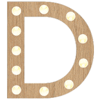 Typography Lights Sticker by TELEUKTROUWEN