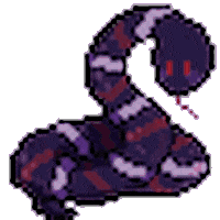 milanesanofake aesthetic creepy monster purple Sticker