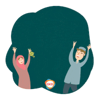 Hari Raya Family Sticker by GKB