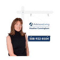 advisorslivingrealestate heather cunningham Sticker