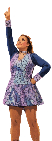 Showtanz Karnevalistischer Tanzsport Sticker by Garde Frammersbach