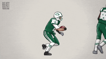 Antknee729 football animation nfl patriots GIF