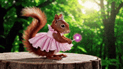 Money Squirrel GIF