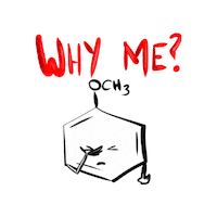 Why Me Chemistry Sticker