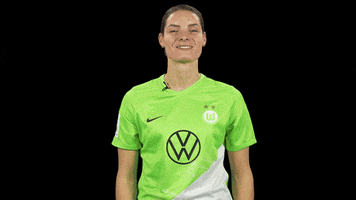 Happy Goal GIF by VfL Wolfsburg
