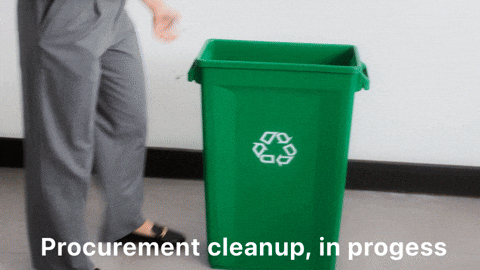 AmplifyProcurement giphyupload recycling procurement amplify procurement GIF