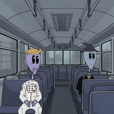 L Train GIF by Lonely Aliens