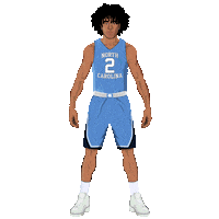 Tar Heels Basketball Sticker by Panini America