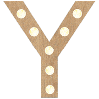 Typography Lights Sticker by TELEUKTROUWEN