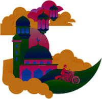 Eid Sticker by Royal Enfield