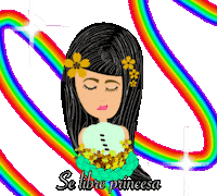 Woman Star Sticker