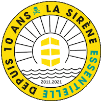 10 Ans La Sirene Sticker by La Siréne