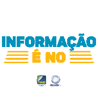 Noticia Informacao Sticker by TVMS RECORD