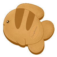 Fish Cookie Sticker