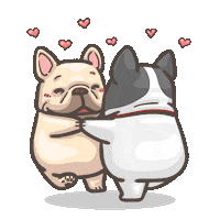 Bulldog Sticker by Chef Popokinhas