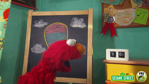 Read Sesame Street GIF by PBS KIDS