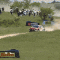 Steering Fast Car GIF by FIA European Rally Championship