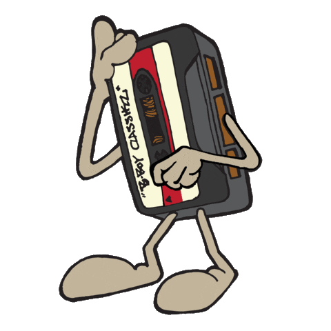 Illustration Hiphop Sticker