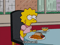 angry lisa simpson GIF