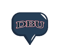 Dbu Sticker by Dallas Baptist University